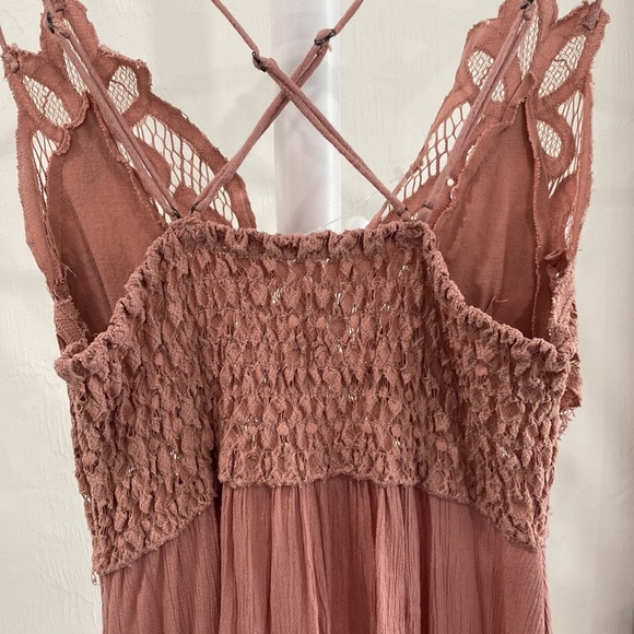 Free People One Adella  lace slip dress - Picture 7 of 10